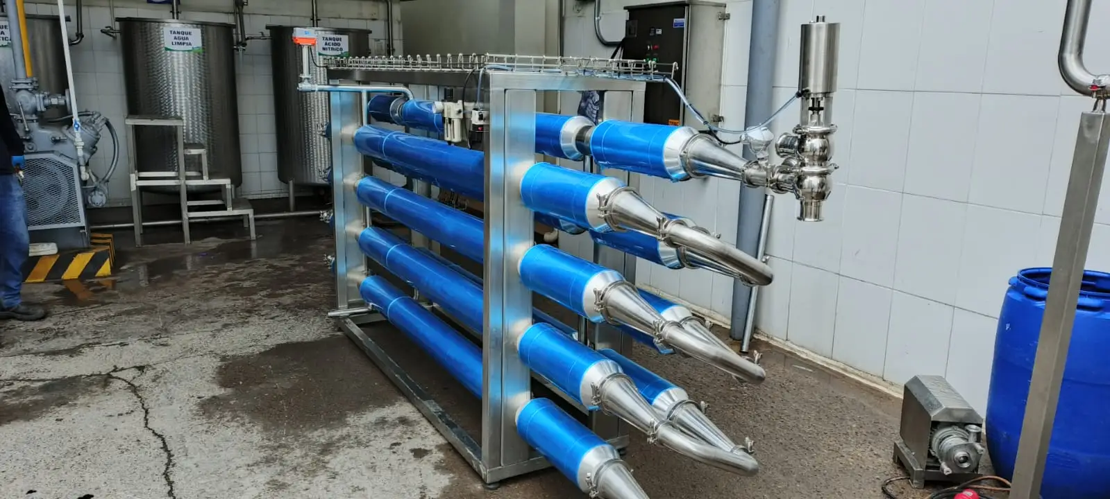 Sistema Intercambiador Multitubular de Temperatura – Tipo Shell and Tubes